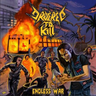 ORDERED TO KILL -- Endless War  CD  JEWELCASE