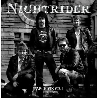 NIGHTRIDER -- Archives Vol. 2 1985-2023  LP  BLACK