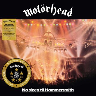 MOTÖRHEAD -- No Sleep til Hammersmith Live (50th Anniversary Edition)  LP  SPLATTER