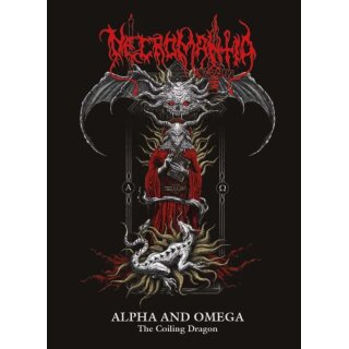 NECROMANTIA -- Alpha and Omega - The Coiling Dragon  DCD  A5 BOOK