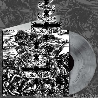 DARKENED NOCTURN SLAUGHTERCULT -- Follow the Calls for Battle  LP  BLACK / SILVER GALAXY