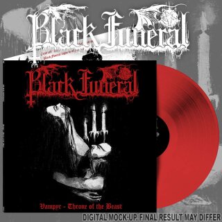 BLACK FUNERAL -- Vampyr - Throne of the Beast  LP  RED