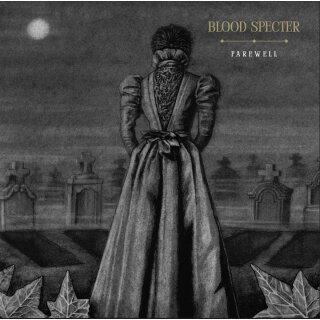 BLOOD SPECTER -- Farewell  LP  RED / BLACK MARBLED