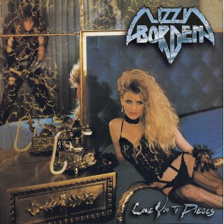 LIZZY BORDEN -- Love You to Pieces  LP  RED