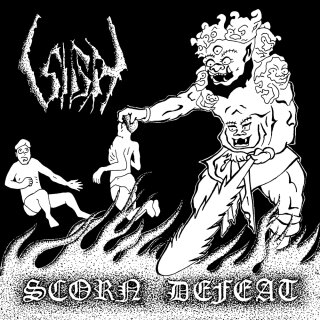 SIGH -- Scorn Defeat  LP  BLACK