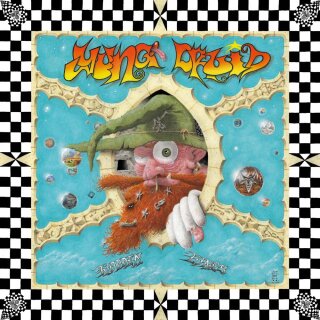 YUNG DRUID -- Wooden Lungs  LP  ORANGE / YELLOW MARBLED