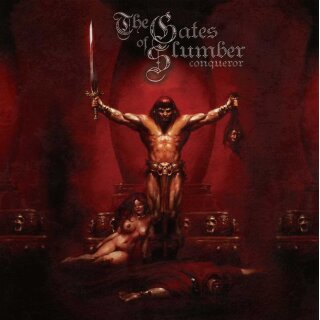 THE GATES OF SLUMBER -- Conqueror  DLP  BLACK