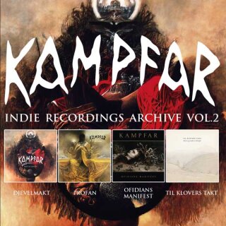 KAMPFAR -- Indie Recordings Archive Vol. 2  4CD  BOX SET