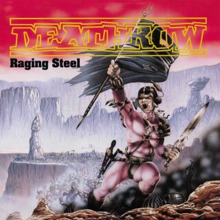 DEATHROW -- Raging Steel  LP  SPLATTER