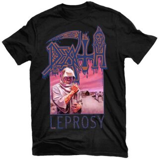 DEATH -- Leprosy  SHIRT  BLACK XXL