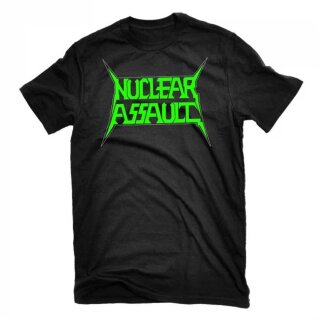 NUCLEAR ASSAULT -- Logo  SHIRT L