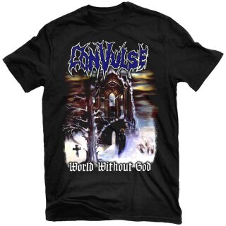 CONVULSE -- World Without God  SHIRT XXL