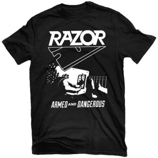 RAZOR -- Armed and Dangerous  SHIRT XXL