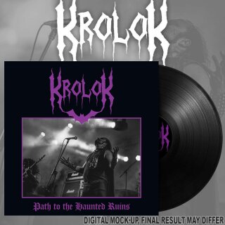 KROLOK -- Path to the Haunted Ruins - Live Bratislava  LP  BLACK