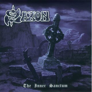 SAXON -- The Inner Sanctum  LP  PURPLE