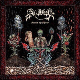 SEPULCHRAL -- Beneath the Shroud  LP  RED