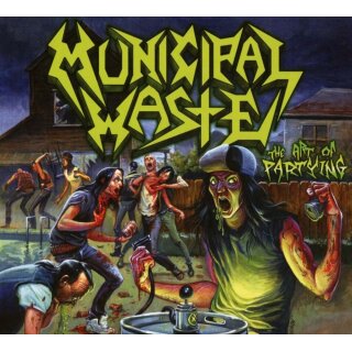 MUNICIPAL WASTE -- The Art of Partying  LP  PURPLE