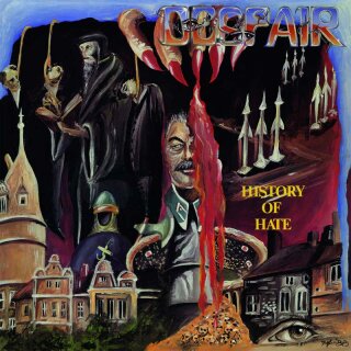 DESPAIR -- History of Hate  LP  WHITE