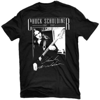 CHUCK SCHULDINER / DEATH -- Tribute  SHIRT L