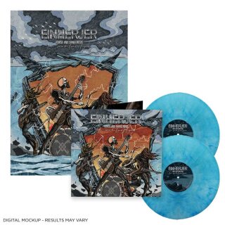 EINHERJER -- Norse and Dangerous (Live ... from the Land of Legends)  DLP  MARBLED