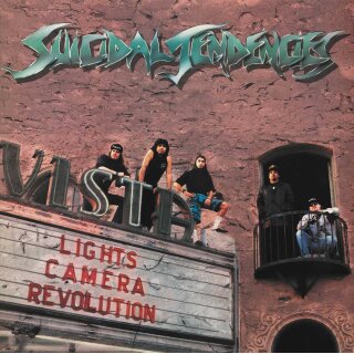 SUICIDAL TENDENCIES -- Lights Camera Revolution  LP  BLACK  ITALIAN EDITION