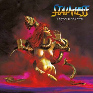 STAINLESS -- Lady of Lust & Steel  LP  NEON VIOLET