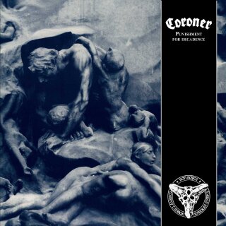 CORONER -- Punishment for Decadence  LP  SPLATTER