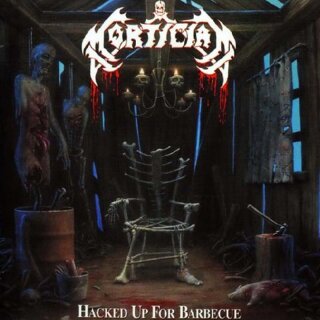 MORTICIAN -- Hacked Up for Barbecue  CD  JEWELCASE / BLUE DISC