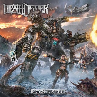 DEATH DEALER -- Reign of Steel  LP  RED