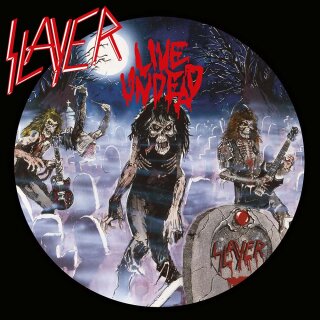 SLAYER -- Live Undead  LP  WHITE