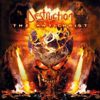 DESTRUCTION -- The Antichrist  LP  MARBLED