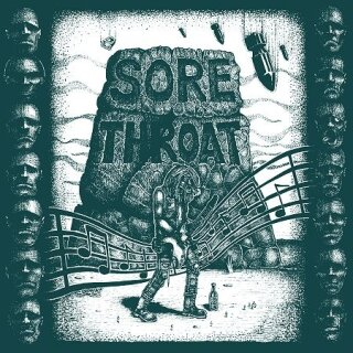 SORE THROAT -- Unhindered by Talent  LP  BLACK