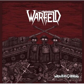 WARFIELD -- Wrecking Command  LP  SPLATTER (LAST COPIES)