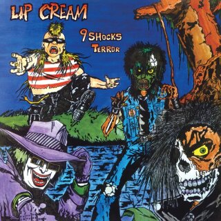 LIP CREAM -- 9 Shocks Terror  LP  BLUE