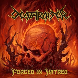 DEATHRAISER -- Forged in Hatred  LP  SPLATTER