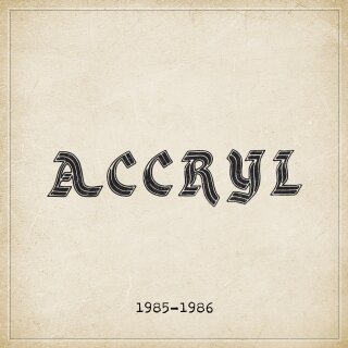 ACCRYL -- 1985-1986  CD  JEWELCASE