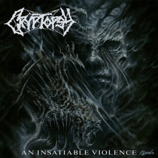 CRYPTOPSY -- An Insatiable Violence  LP  ORANGE