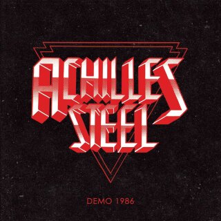 ACHILLES STEEL -- Demo 1986  LP  RED  (LAST COPIES)