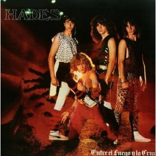 HADES -- Entre El Fuego Y La Cruz  LP  RED
