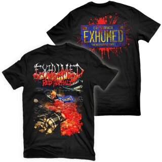 EXHUMED -- Red Asphalt  SHIRT XL