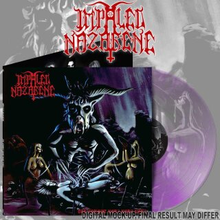 IMPALED NAZARENE -- Tol Cormpt Norz Norz Norz  LP  CLEAR / VIOLET GALAXY