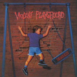 VIOLENT PLAYGROUND -- Thrashin Blues  CD  JEWELCASE  O-CARD