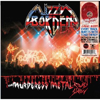 LIZZY BORDEN -- The Murderess Metal Road Show: 40th Anniversary  DLP  RED