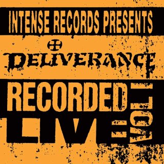 DELIVERANCE -- Intense Live Series Volume I  LP  ORANGE