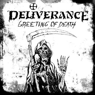 DELIVERANCE -- Greetings of Death  LP  BLACK
