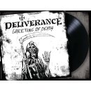 DELIVERANCE -- Greetings of Death  LP  BLACK
