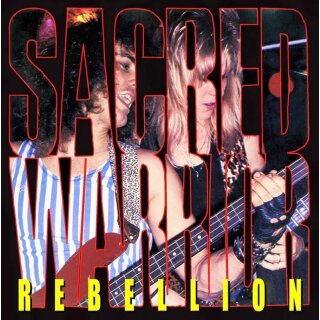 SACRED WARRIOR -- Rebellion  CD  JEWELCASE