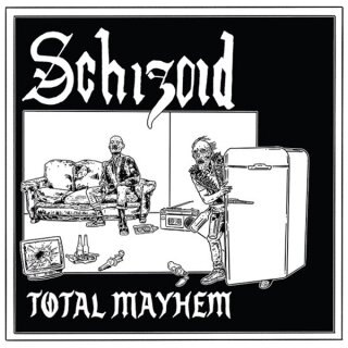 SCHIZOID -- Total Mayhem  LP  BLACK