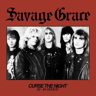 SAVAGE GRACE -- Curse the Night (82-84 Demos)  LP  BLACK