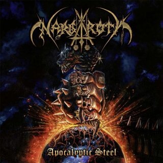NARGAROTH -- Apocalyptic Steel  LP  MARBLED